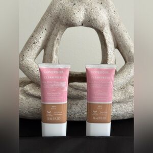 COVERGIRL Clean Fresh Skin Milk Foundation Dewy Finish-2PC